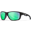 Okulary Balistyczne Wiley X Aspect - Black Frame - Captivate Polarized Green Mirror (ACASP17)