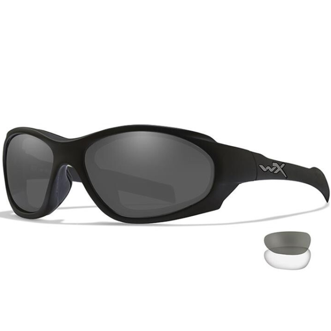 Okulary Balistyczne Wiley X XL-1 Advanced COMM 2.5 - Black Frame - Grey/Clear (2951)