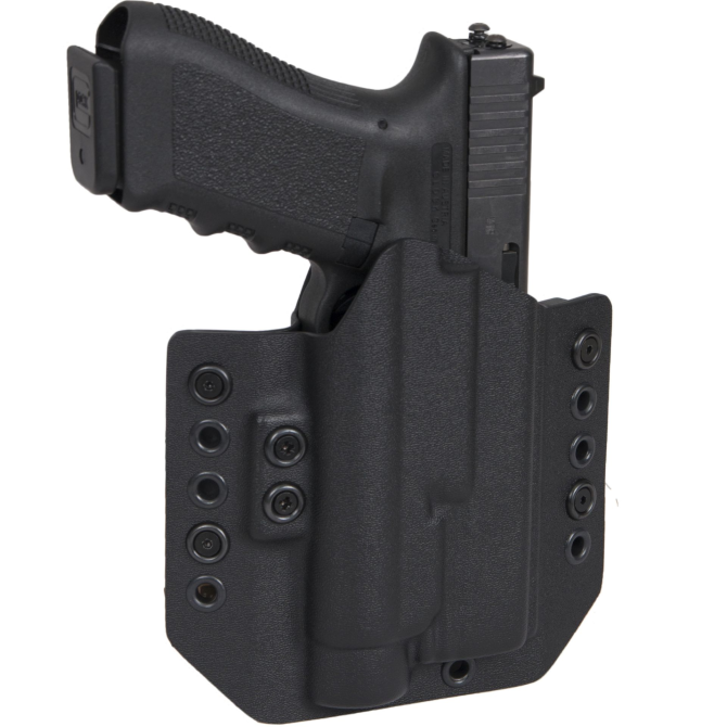 Kabura Doubletap OWB Gear Holster - Olight Valkyrie Pro + Glock 17 - Czarna