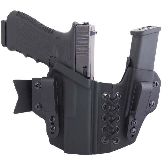 Kabura Doubletap Appendix Elastic IWB Holster - SIG P320 Full - Czarna