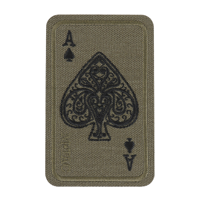 Naszywka M-Tac Ace Of Spades - Haftowana - Ranger Green (51324023)