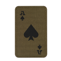 Naszywka M-Tac Ace Of Spades - Cordura - Ranger Green / Czarny (51109232)