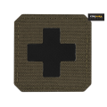 Naszywka M-Tac Medic Cross - Cordura - Ranger Green / Czarny (51122232)