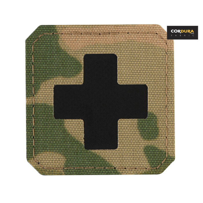 Naszywka M-Tac Medic Cross - Cordura - Multicam / Czarny (51122802)