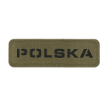 Naszywka M-Tac Polska 25х80 - Cordura - Ranger Green / Czarny (51004123)