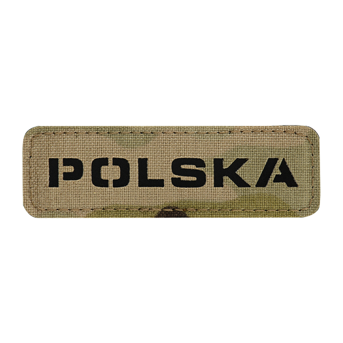 Naszywka M-Tac Polska 25х80 - Cordura - Multicam / Czarny (51004108)