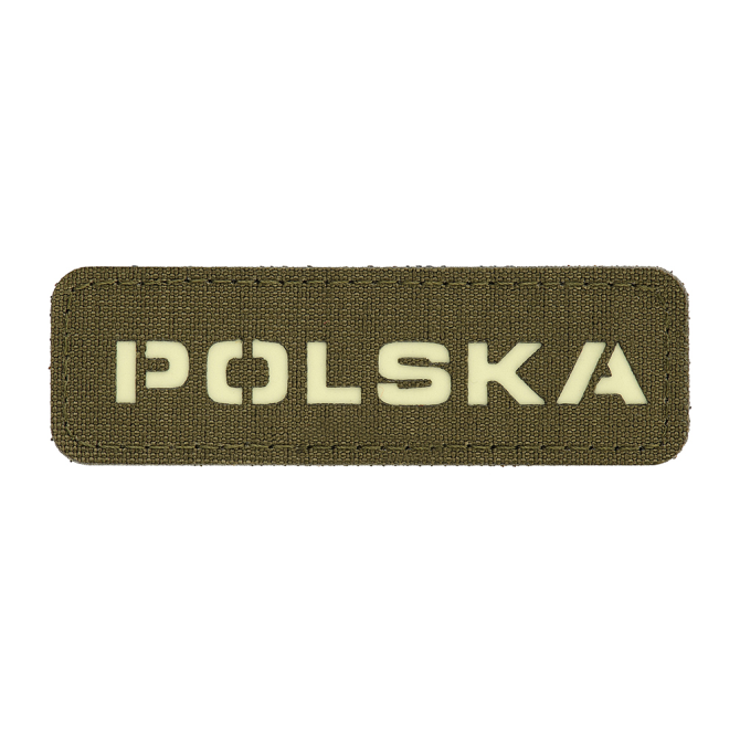 Naszywka M-Tac Polska 25х80 - Cordura - Ranger Green / Glow (51004223)