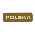 Naszywka M-Tac Polska 25х80 - Cordura - Coyote / Glow (51004205)