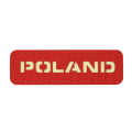 Naszywka M-Tac Poland 25х80 - Cordura - Czerwony / Glow (51003233)