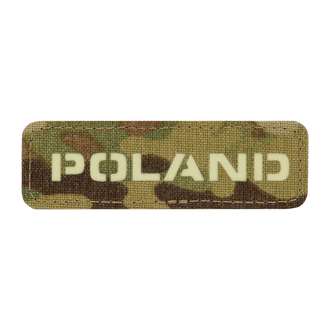 Naszywka M-Tac Poland 25х80 - Cordura - Multicam / Glow (51003208)