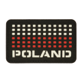 Naszywka M-Tac Flaga Poland - Cordura - Czarny (51006102)