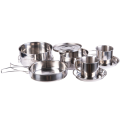 Zestaw Naczyń Mil-Tec Cook Set Stainless Steel 8-pieces (14648300)