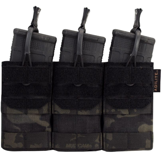 Ładownica Agilite AG1 5.56 Single Mag Pouch - Multicam Black