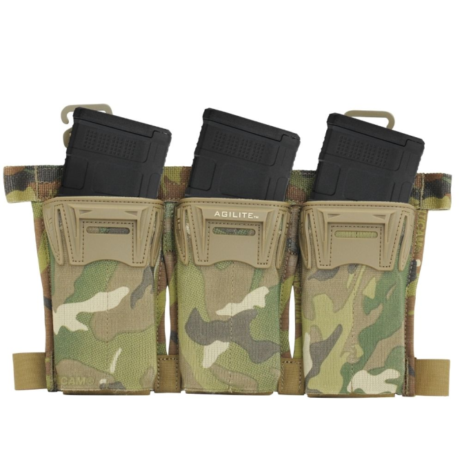 Ładownica Agilite Pincer Placard Triple 5.56 Mag Pouch - Multicam