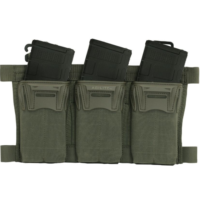 Ładownica Agilite Pincer Placard Triple 5.56 Mag Pouch - Ranger Green