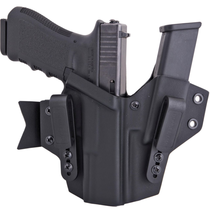 Kabura Doubletap Appendix Solid IWB Holster - Walther P99 - Czarna