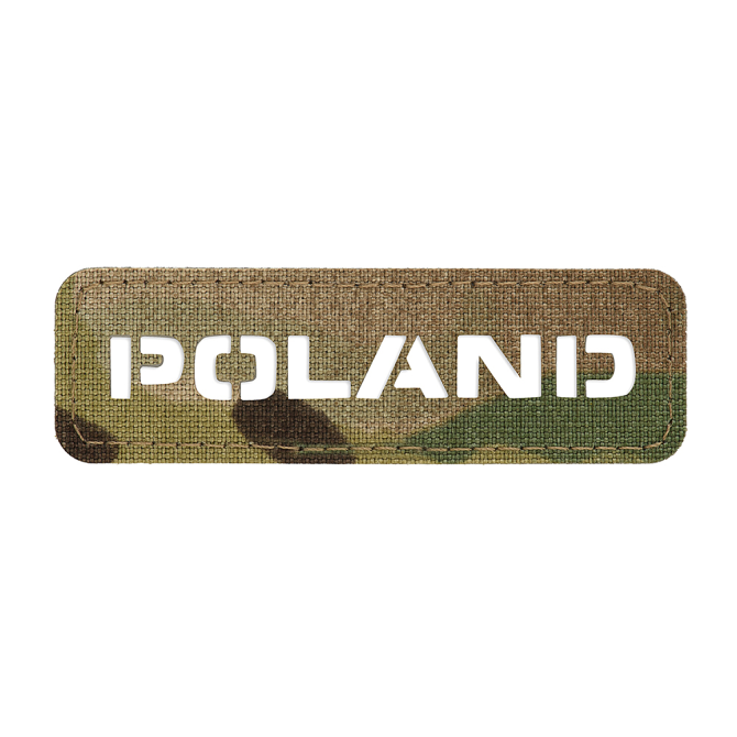 Naszywka M-Tac Poland 25х80 Cut Out - Cordura - Multicam (51001008)