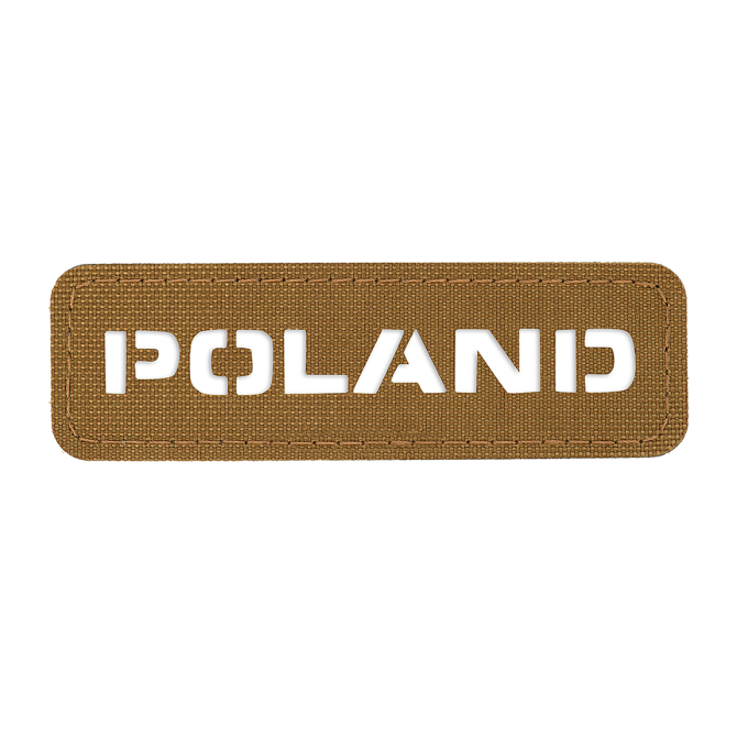 Naszywka M-Tac Poland 25х80 Cut Out - Cordura - Coyote (51001005)