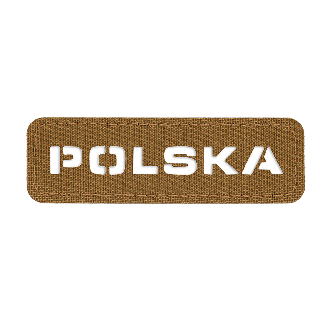 Naszywka M-Tac Polska 25х80 Cut Out - Cordura - Coyote (51002005)