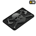 Naszywka M-Tac Bearded Skull 3D PVC - Grey (51113211)