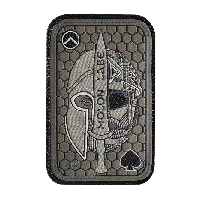 Naszywka M-Tac Molon Labe Ace Jacquard - Oliwkowa (51126001)