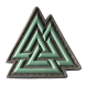 Naszywka M-Tac Valknut 3D PVC - Oliwkowa (51163201)