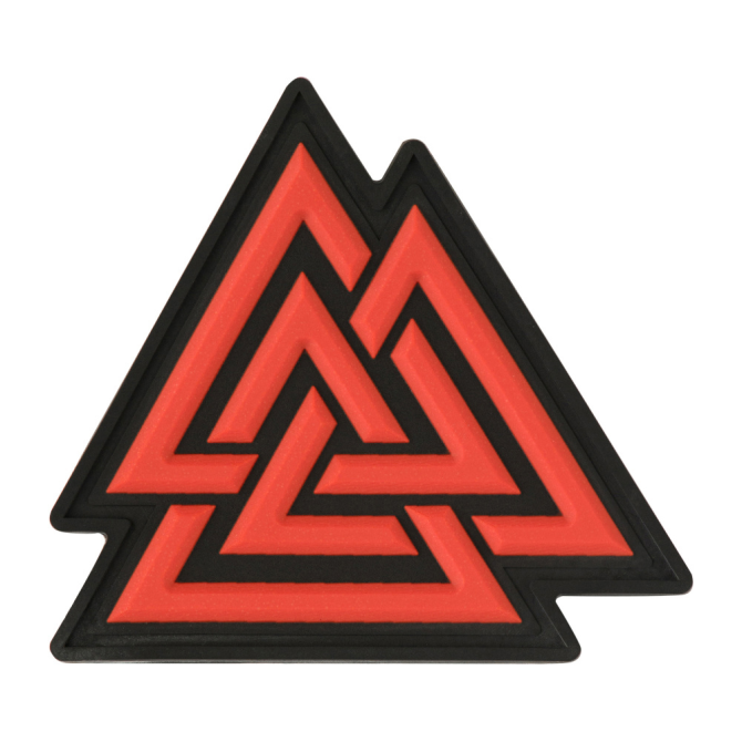 Naszywka M-Tac Valknut 3D PVC - Red (51163233)