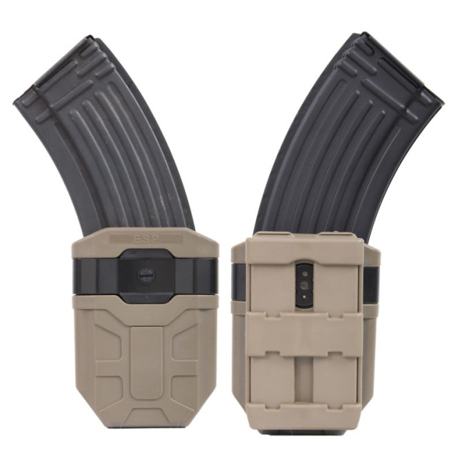 Ładownica ESP AK Mag MOLLE Holder - Khaki (MH-44-AK-02)