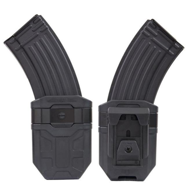 Ładownica ESP AK Mag MOLLE Holder - Czarna (MH-04-AK-01)