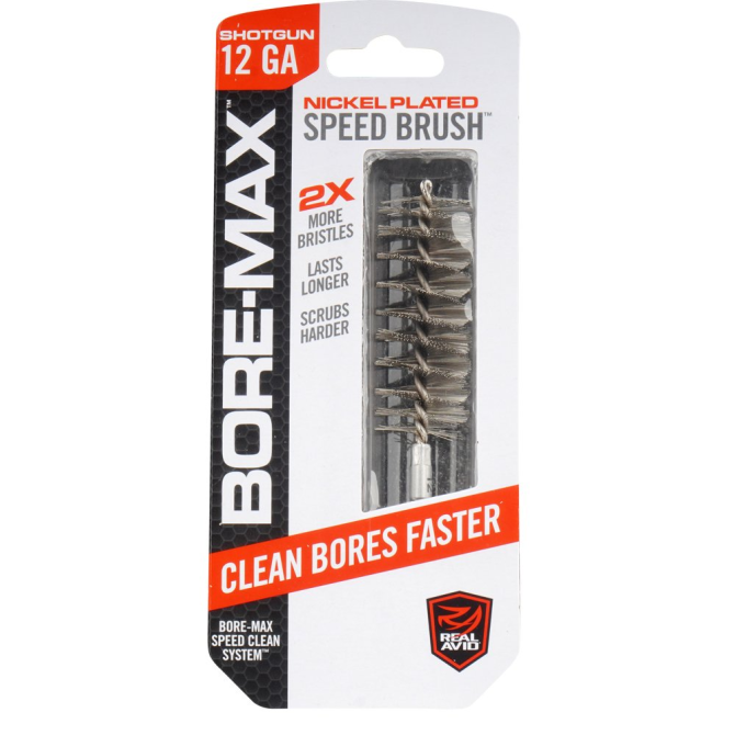 Szczotka do czyszczenia lufy Real Avid Bore-Max Speed Brush - 12 GA (AVBMSB12G)