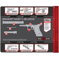 Mata do czyszczenia pistoletu Real Avid Smart Mat - Glock (AVGLOCKSM)