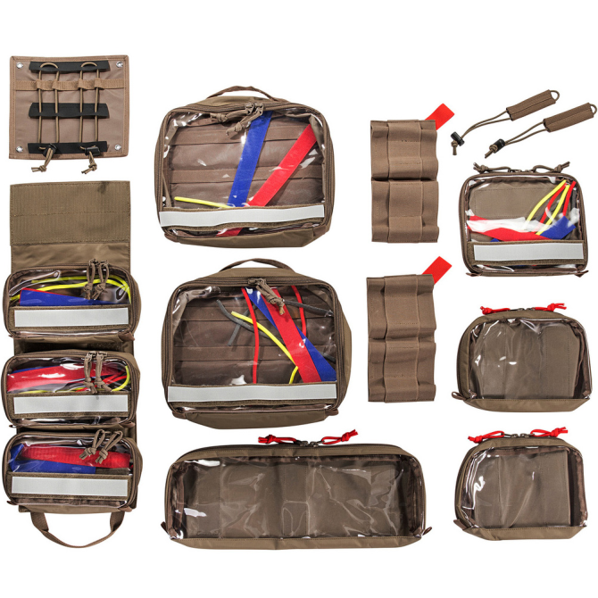 Zestaw Organizerów Tasmanian Tiger Modular Medic Insert 30 VL Set - Coyote (7177.346)