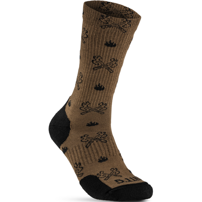 Skarpety 5.11 Sock & Awe Crew Crossed Axe (10041CK)