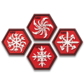Zestaw naszywek 5.11 Snowflake Ninja Stars Patch Set (92039)