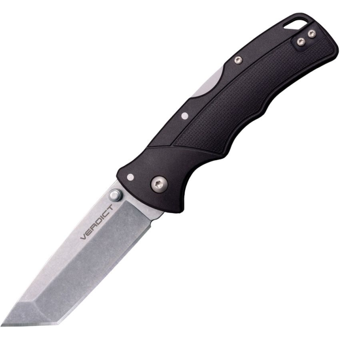 Nóż Składany Cold Steel Verdict Tanto - Czarny (FLC3TSS)