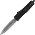 Nóż Templar Knife Small Black Rubber Dagger Silver (S-BR-13-2)