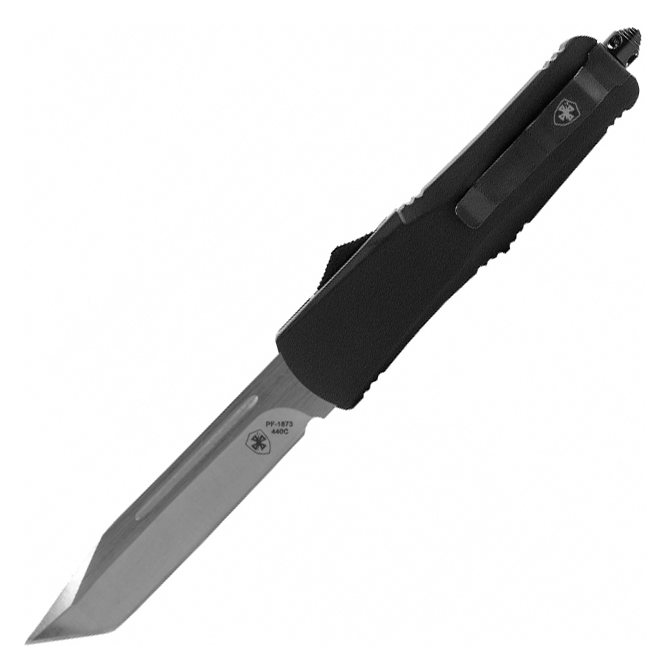 Nóż Templar Knife Small Black Rubber Tanto Silver (S-BR-23-2)