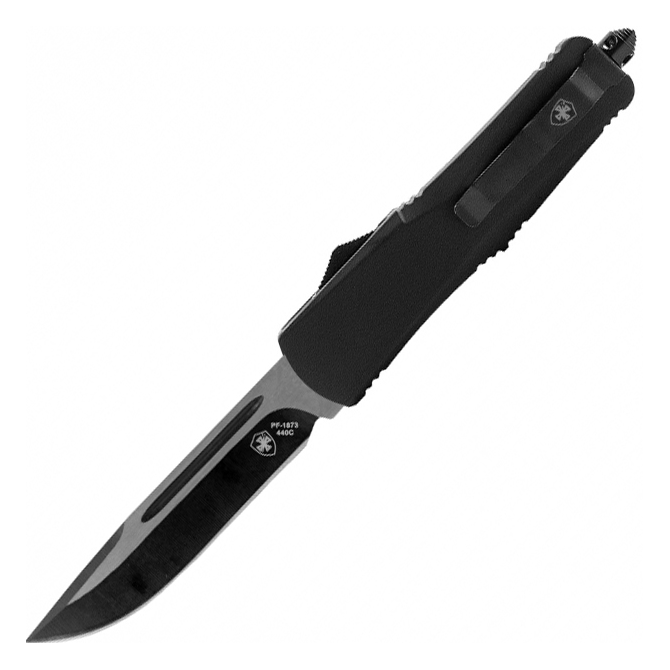 Nóż Templar Knife Small Black Rubber Drop Point Black (S-BR-33-1)