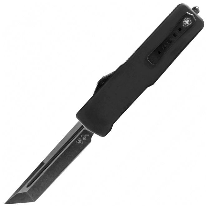 Nóż Templar Knife Large Premium Weighted Black Rubber Tanto (LZ-BR-22-1)