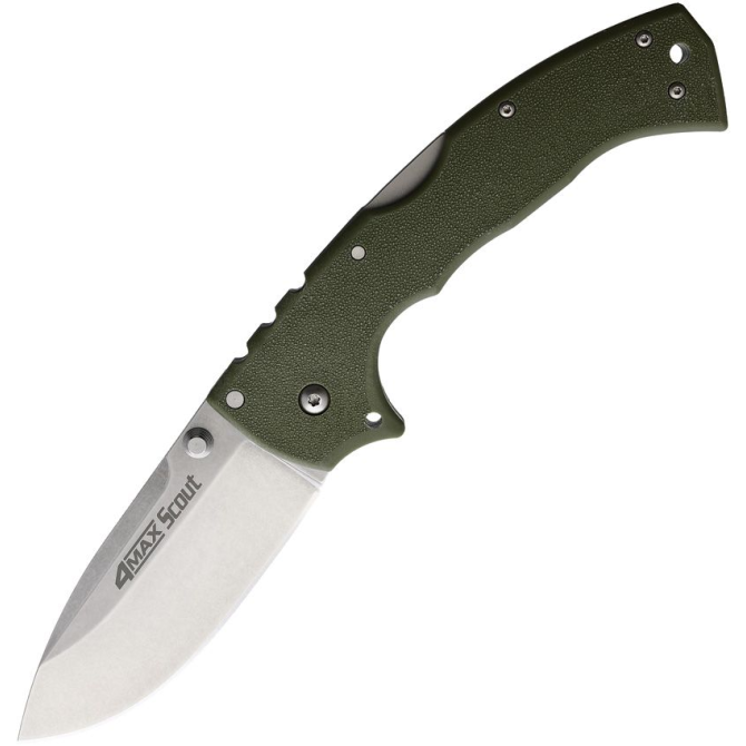 Nóż Składany Cold Steel 4 Max Scout - OD Green (62RQODSW)