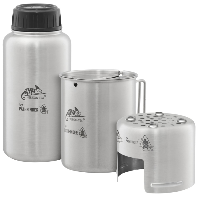 Zestaw Helikon Pathfinder Stainless Steel Bottle Cook Set