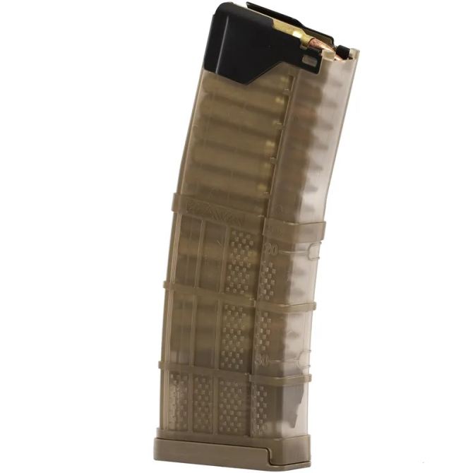 Magazynek Lancer L5AWM 30 Magazine - 5.56x45mm / .223 - Translucent Dark Earth (L5AWM30-TDE)