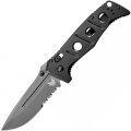 Nóż Benchmade Adamas G10 Serrated Tungsten - Czarny (275SGY-1)