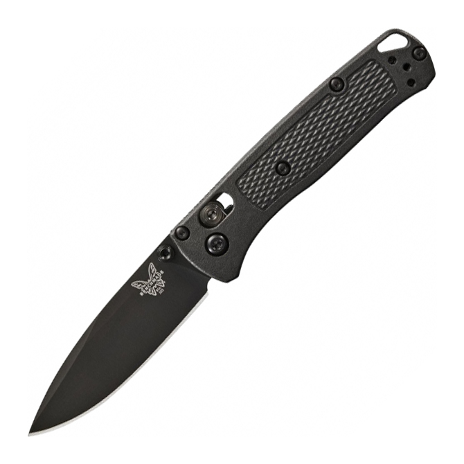 Nóż Benchmade Mini Bugout Black CF-Elite - Czarny (533BK-2)