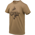 Koszulka Helikon Mountain Stream T-Shirt - US Brown