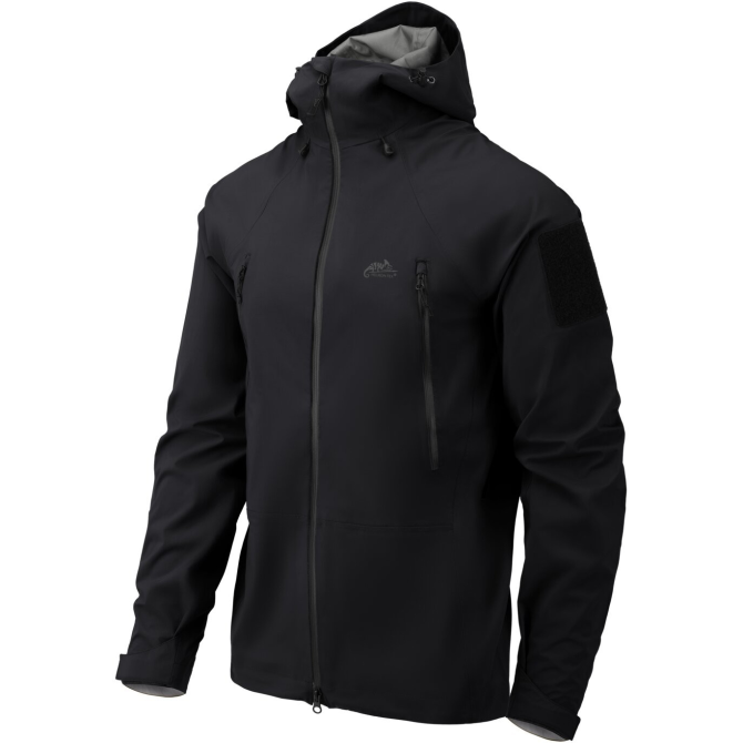 Kurtka Przeciwdeszczowa Helikon Squall Torrentstretch Hardshell Jacket - Czarna