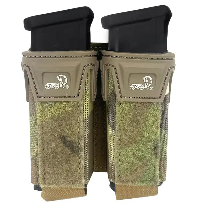 Ładownica Agilite Pincer Pistol Double Mag Pouch - Multicam