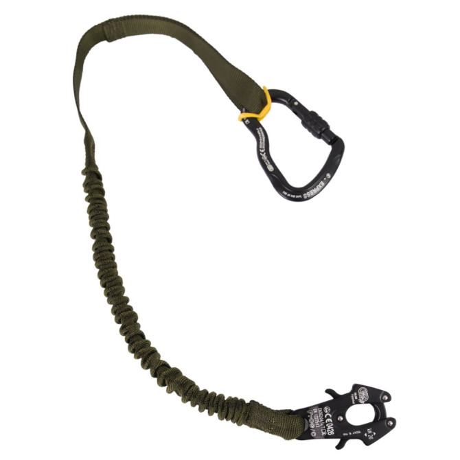 Smycz Bayonet KONG Frog Dog Leash 80 cm - Oliwkowa