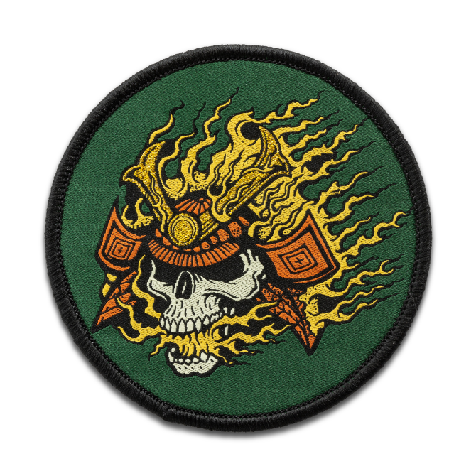 Naszywka 5.11 Flaming Skull Patch (92304)