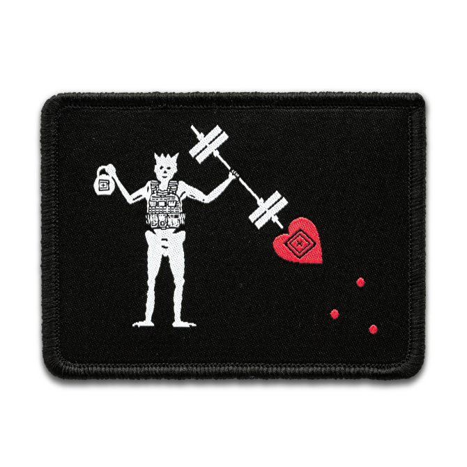 Naszywka 5.11 Black Beards Workout Patch (92276)